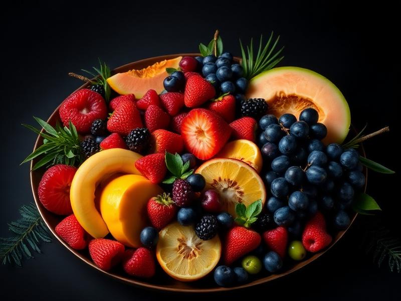 Fresh fruit platters