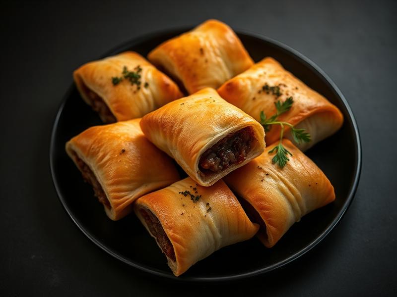 Gourmet sausage rolls